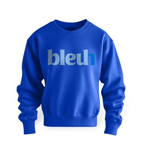 Crewneck Sweater Bleuh